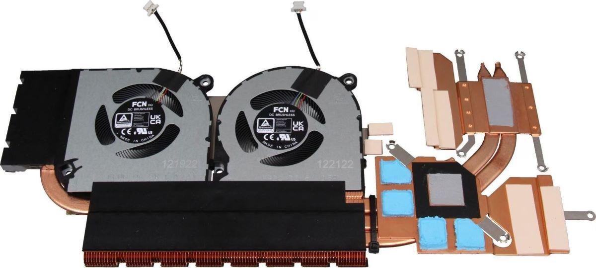 Система охлаждения в сборе с кулерами для ноутбука Aspire Acer (24.QGCN7.001)