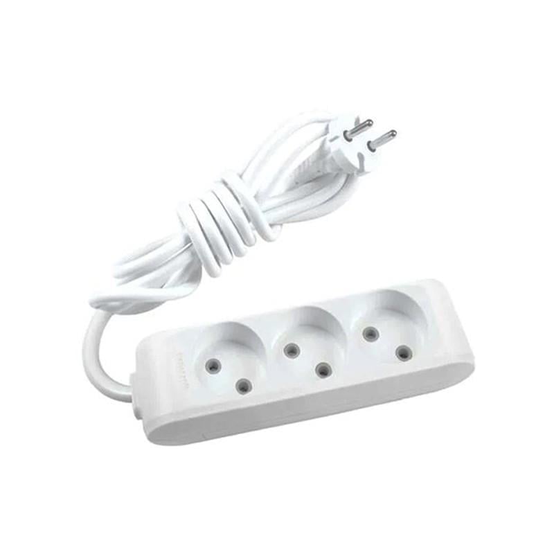 Удлинитель Panasonic X-tendia 3 гнезда со шторками 5 м Серый (WLTB02352GR-UA)