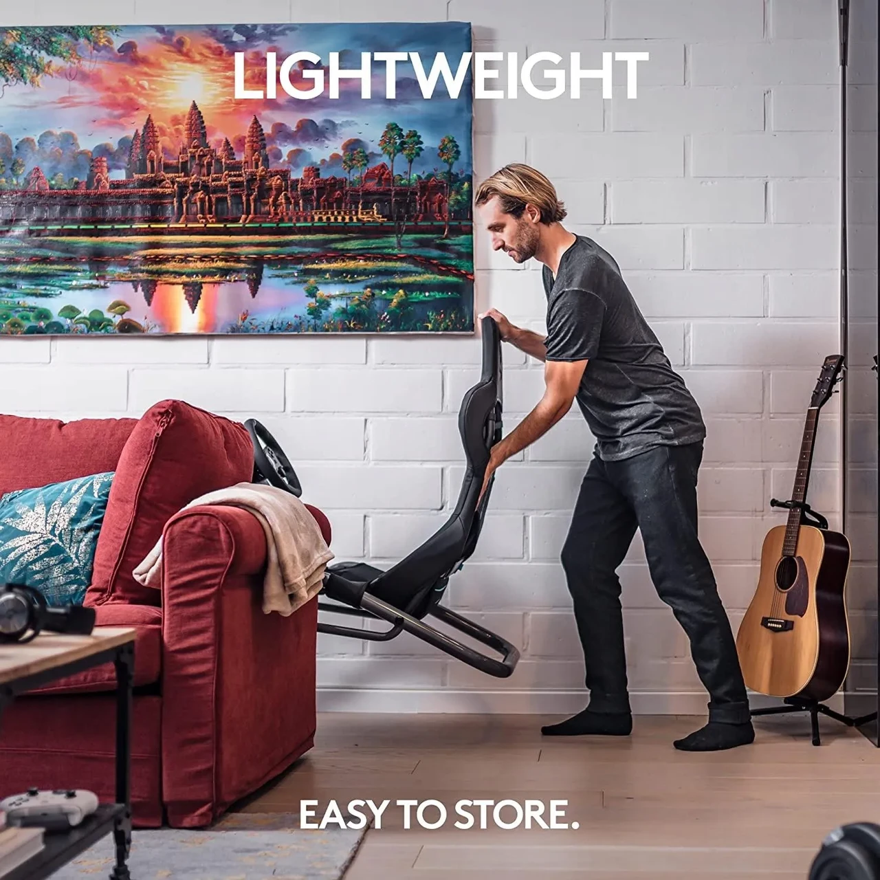 Кокпит для руля Logitech Playseat Trophy G Edition (G.00320) - фото 4 Кокпит для руля Logitech Playseat Trophy G Edition (G.00320) - фото 4