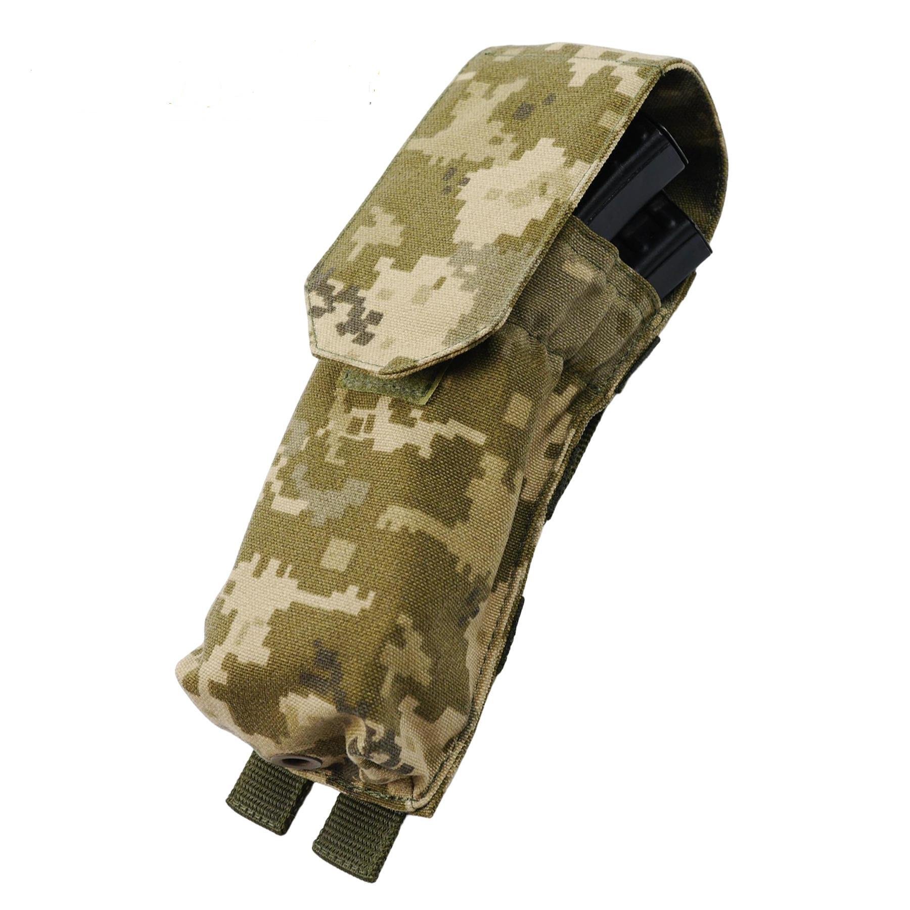 Підсумок під 2 магазина АК Cordura 1000D GU Double Mag Pouch Піксель (KS34564765756)