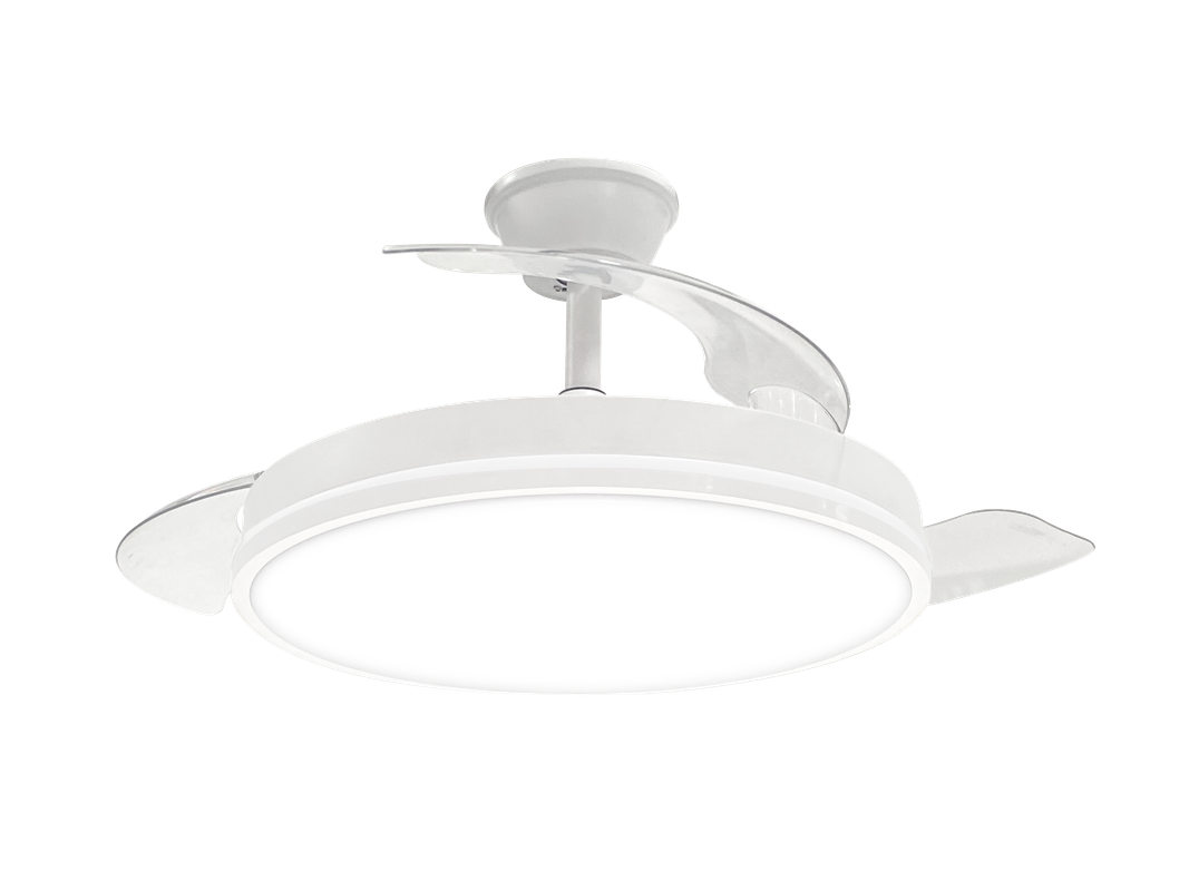Світильник cтельовий з вентилятором Osram Ceiling Wing Fan LED 36W 230V 2500lm 3000-6500K IP20 ø480x360 мм DIM пульт керування (4099854536564)