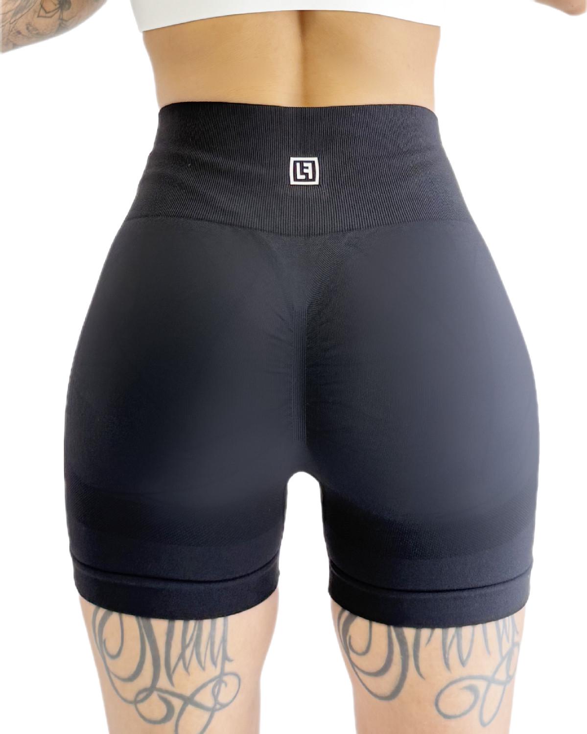 Шорты-велосипедки женские для фитнеса LILAFIT пуш ап М Черный (LFH000026) - фото 2 Шорты-велосипедки женские для фитнеса LILAFIT пуш ап М Черный (LFH000026) - фото 2
