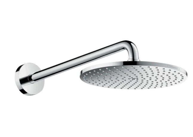 Верхний душ Hansgrohe Raindance S 240 1jet P с держателем 390 мм Хром (27607000)