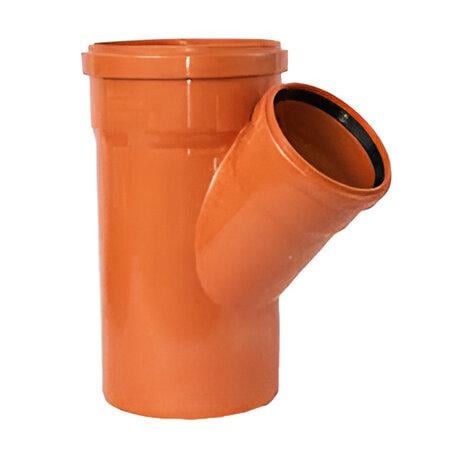 Трійник каналізаційний Armakan ПП d 160x110 мм 45° зовнішній (TR160001-Z)