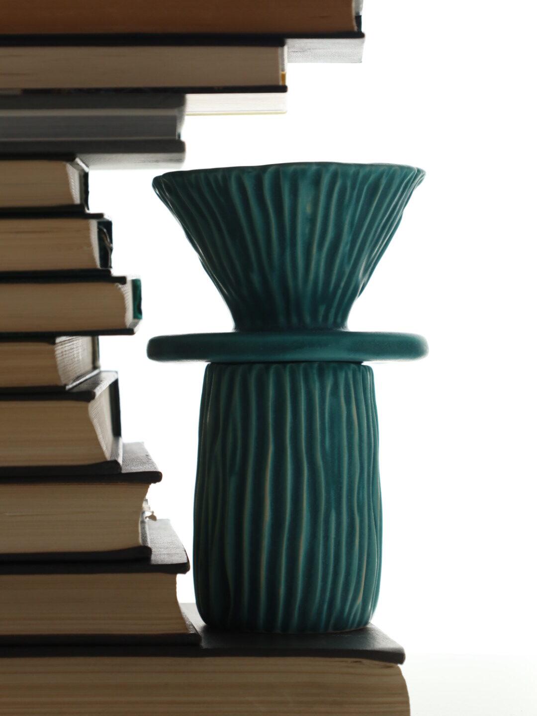 Набор кофейный Лагуна пуровер/воронка V60/чашка ручной работы (POV-005) - фото 13