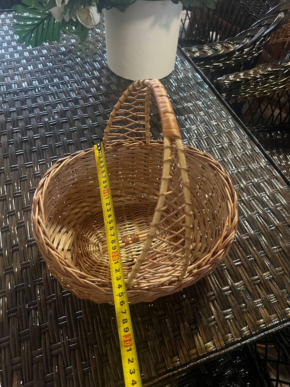 Корзина овальная подарочная Сімейний Затишок Коричневый - фото 9