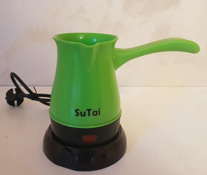 Кавоварка електрична SuTai 168 600 Вт 0,5 л Зелений (2770) - фото 4 Кавоварка електрична SuTai 168 600 Вт 0,5 л Зелений (2770) - фото 4