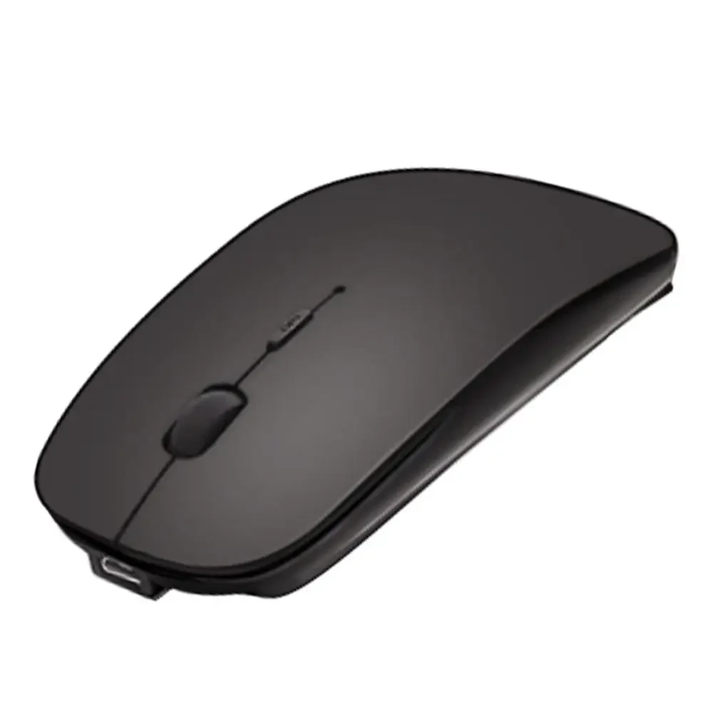 Беспроводная компьютерная аккумуляторная мышь 2.4 ГГц (Черный)