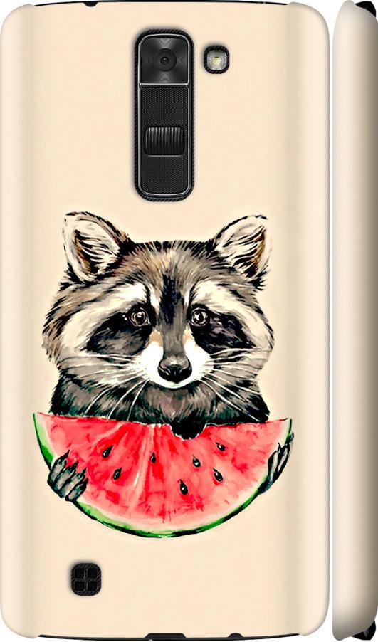 Чохол на LG K7 Єнотик з кавуном (4605m-451-42517)
