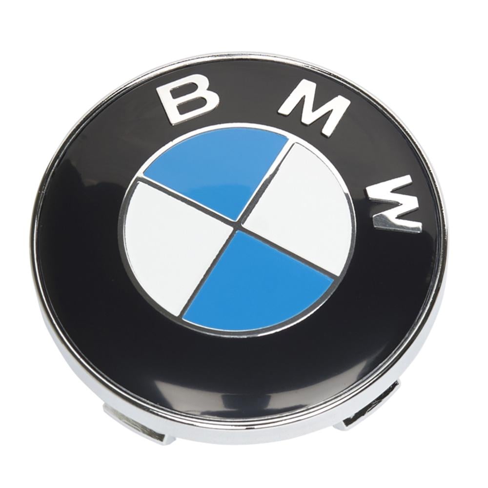 Заглушки литых дисков для BMW E30/E32/E34/E36/E38/E39/E46/E60/E65/E66/E90/E91/E92/E93/X5 E53/E70 X6 60 мм Синий