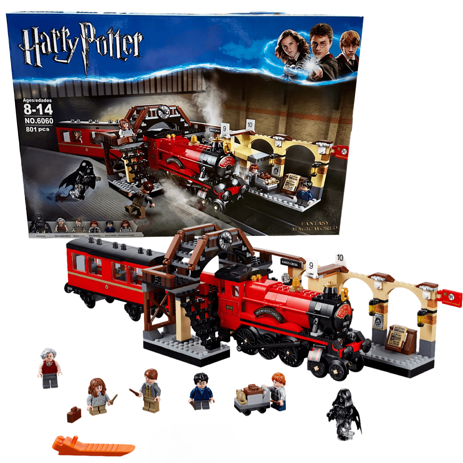 Конструктор Harry Potter 6060 Хогвартс-экспресс 801 дет. (15379379)