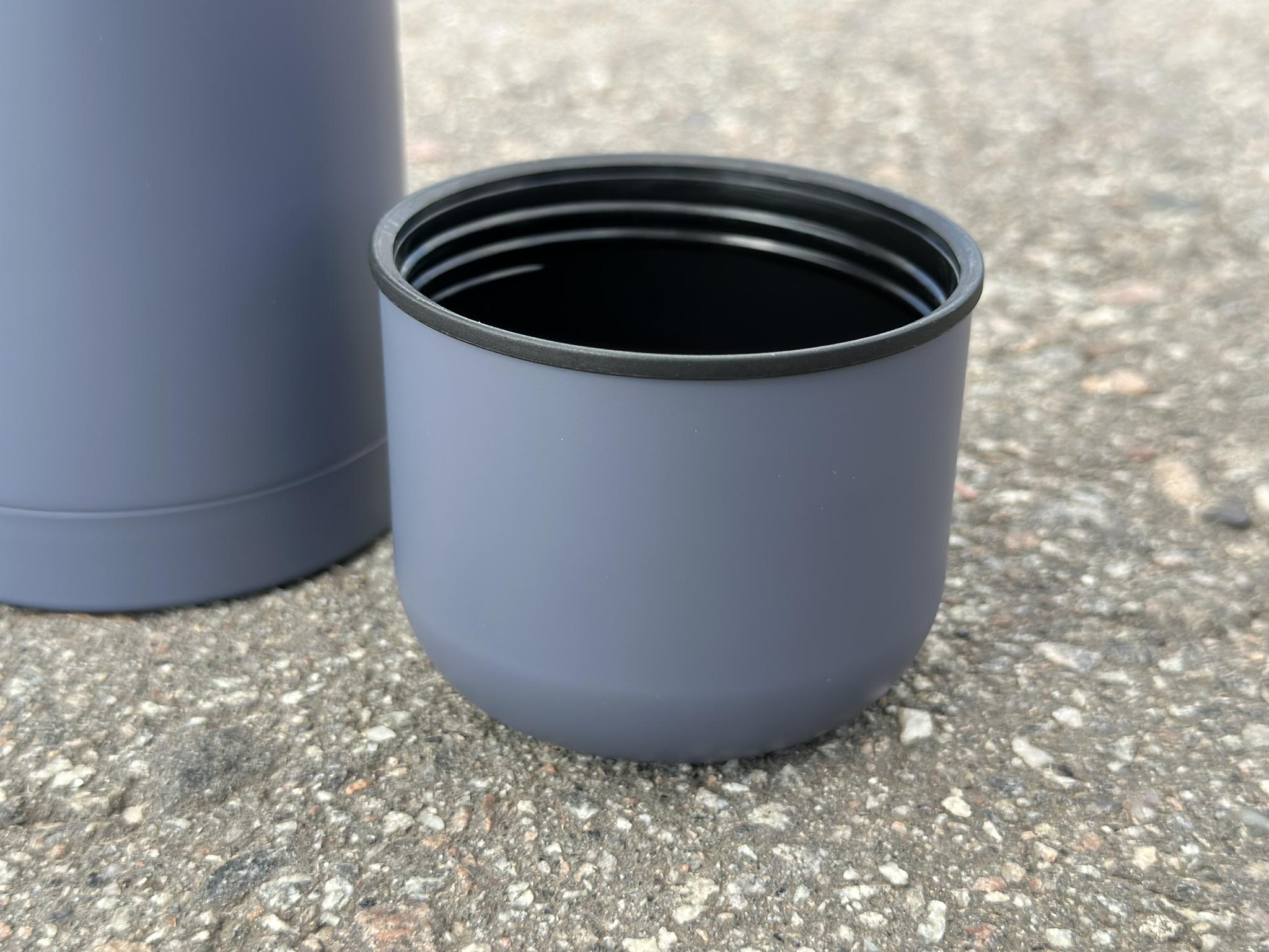 Термос для чаю та напоїв Tramp Basic з нержавіючої сталі тримає 12 ч. 0,75 л (TRC-112-grey) - фото 6