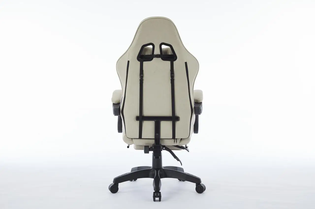 Кресло геймерское тканевое Infiny Dzhoystyk Бежевый - фото 5