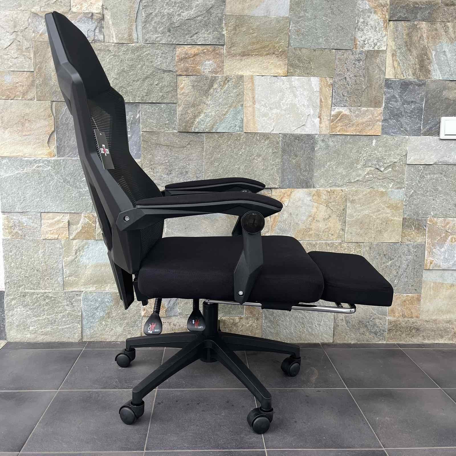 Крісло комп‘ютерне SEWEN Yoda Чорний (9828103) - фото 5 Крісло комп‘ютерне SEWEN Yoda Чорний (9828103) - фото 5