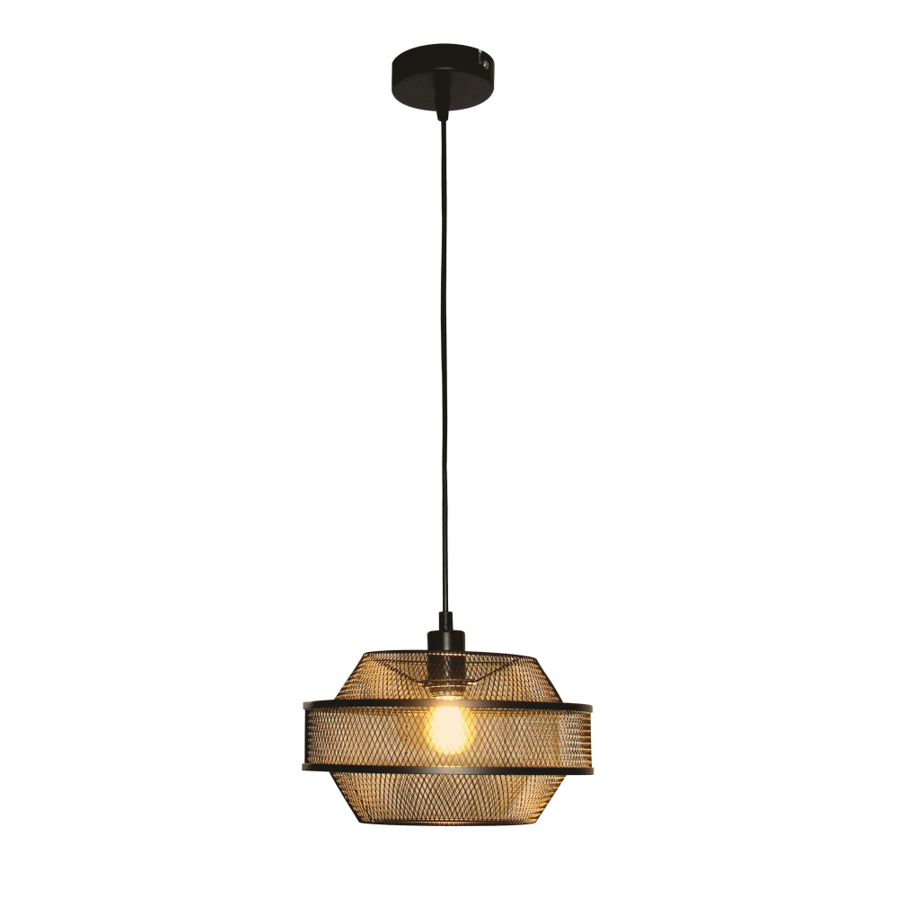 Подвесной светильник Velmax V-TPL-P52278 35W E27 Черный (28687041)