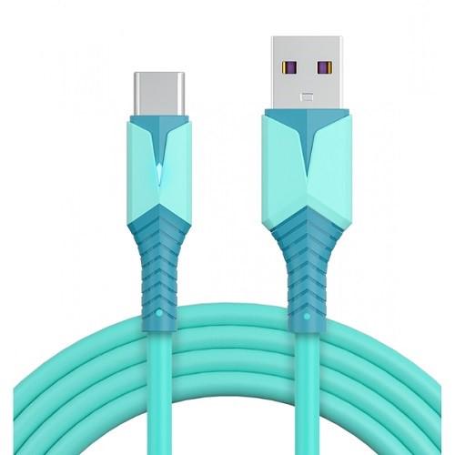 Кабель Konfulon DC39 USB-Type-C с LED индикацией (10219793)