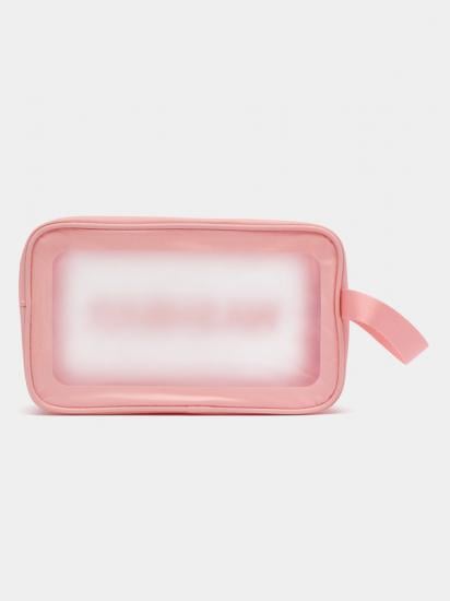 Сумка-косметичка прозрачная Washbag Medium ПВХ 26x15x9 см Pink (128305) - фото 3 Сумка-косметичка прозрачная Washbag Medium ПВХ 26x15x9 см Pink (128305) - фото 3