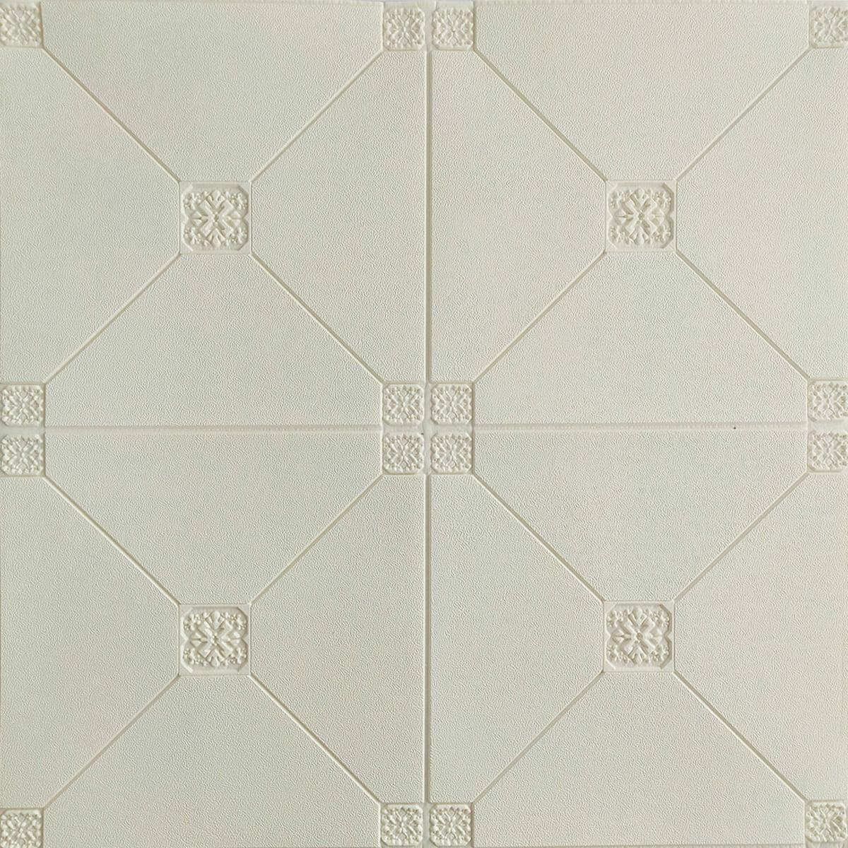 3D-панель самоклеющаяся декоративная потолочно-стеновая Плитка 700x700x4,5 мм 164 (SW-00000181)