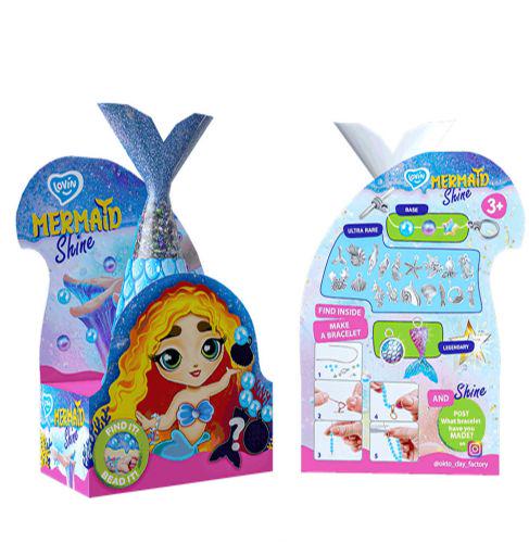 Игрушка-антистресс с браслетом Mermaid Shine Blue (185267) - фото 2 Игрушка-антистресс с браслетом Mermaid Shine Blue (185267) - фото 2