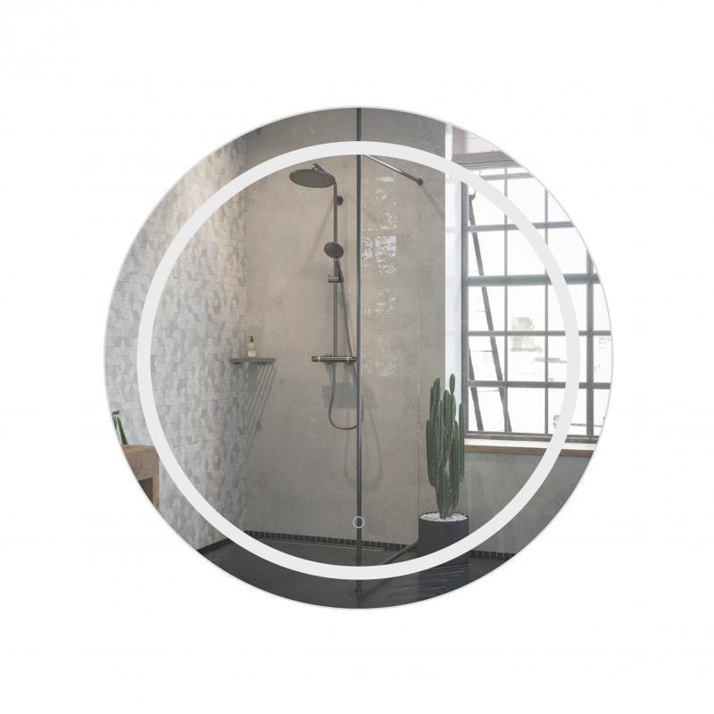 Зеркало Qtap Jay R780 QT0778250378W с LED подсветкой Touch/димер (2622384336)