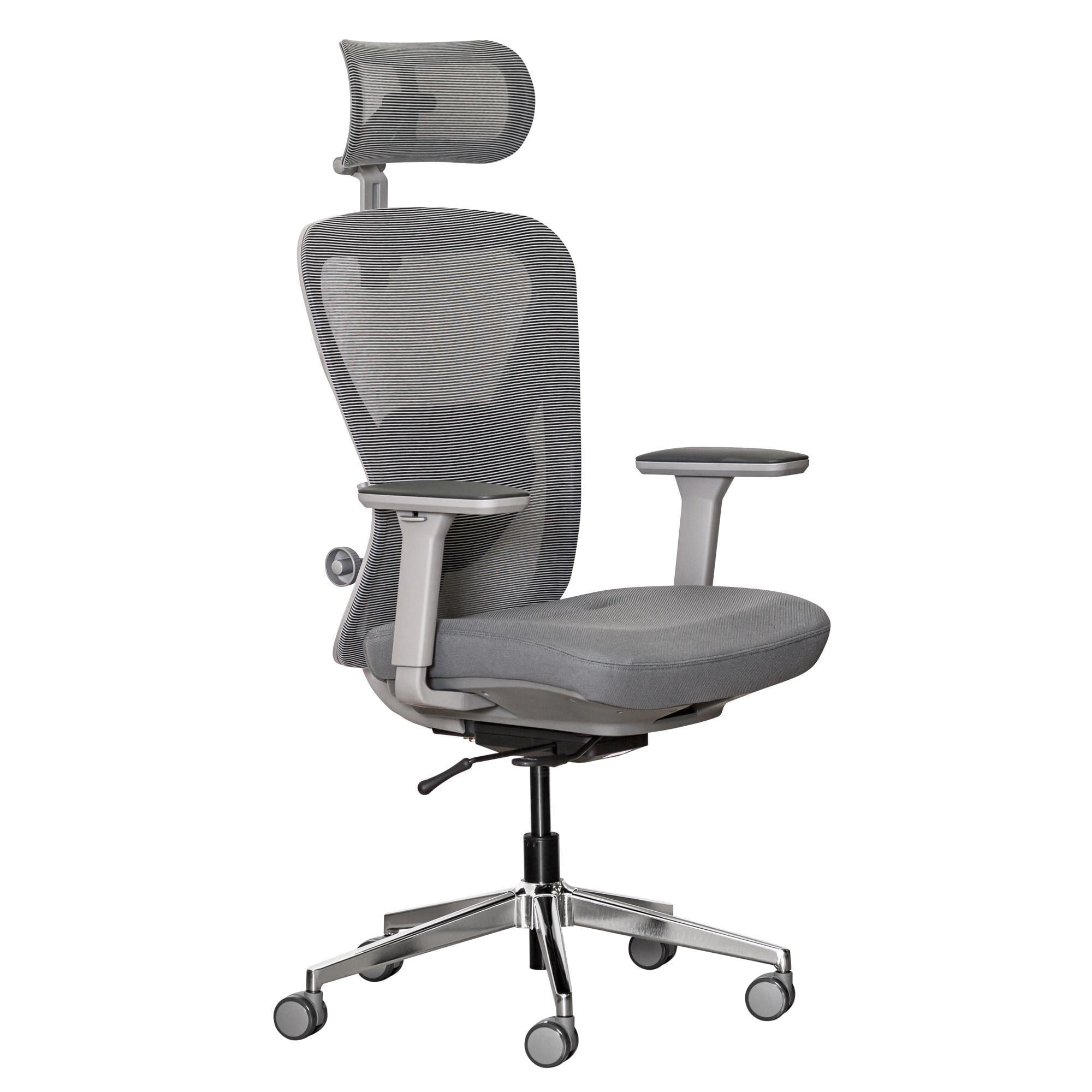 Кресло Mealux Q1 Air Fabric cетка/ткань Grey (HF Q-1 F/G)