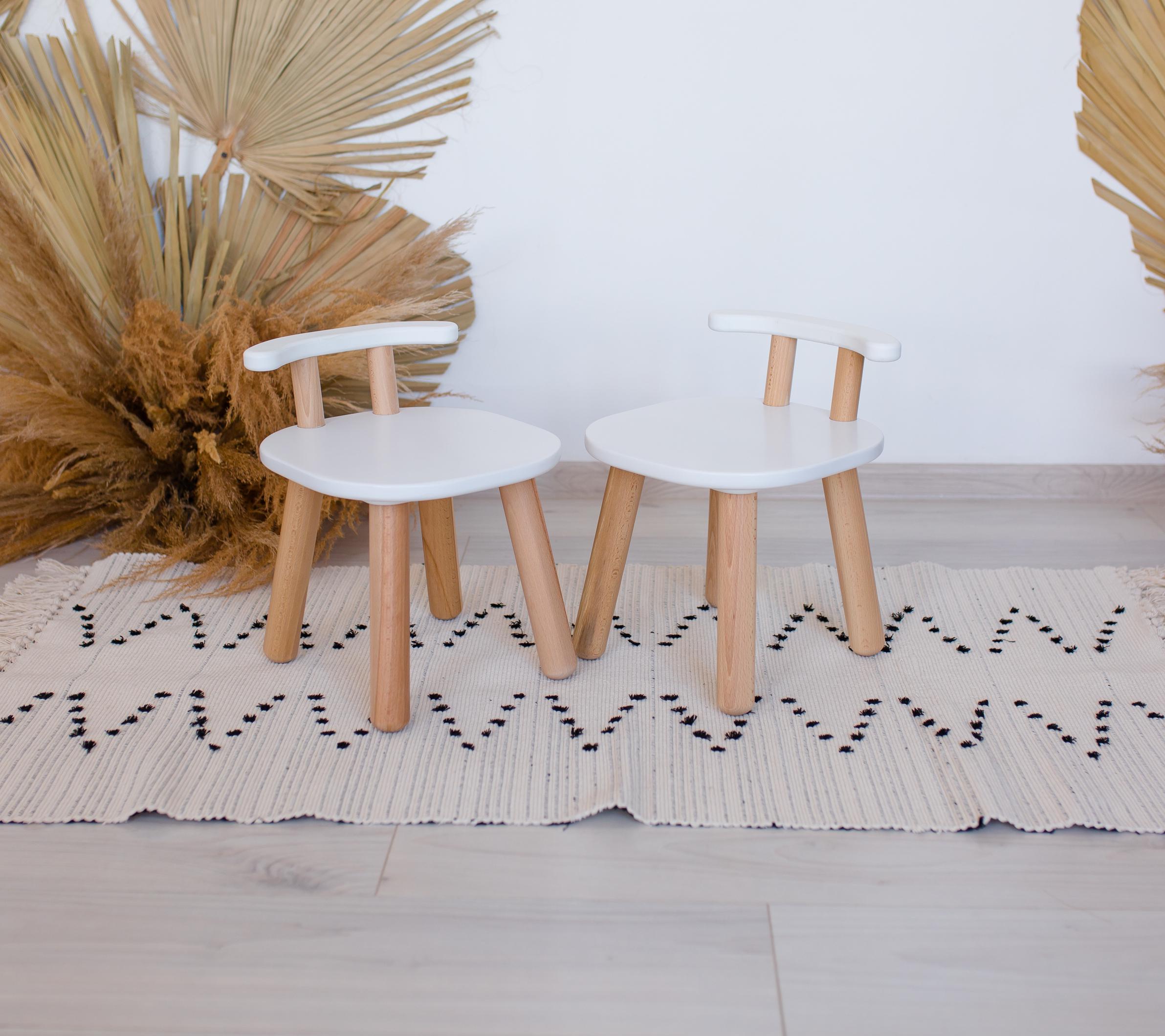 Детский столик и два стула Tatoy из бука белые для детей 2-4 лет (5a3672c0) - фото 6 Детский столик и два стула Tatoy из бука белые для детей 2-4 лет (5a3672c0) - фото 6