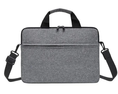 Сумка-портфель для ноутбука до 14" Серый (A27)