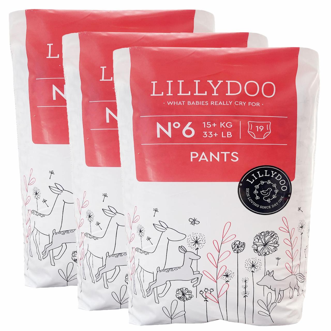 Підгузки-трусики LILLYDOO 6 15+ кг 57 шт. (2511827413)