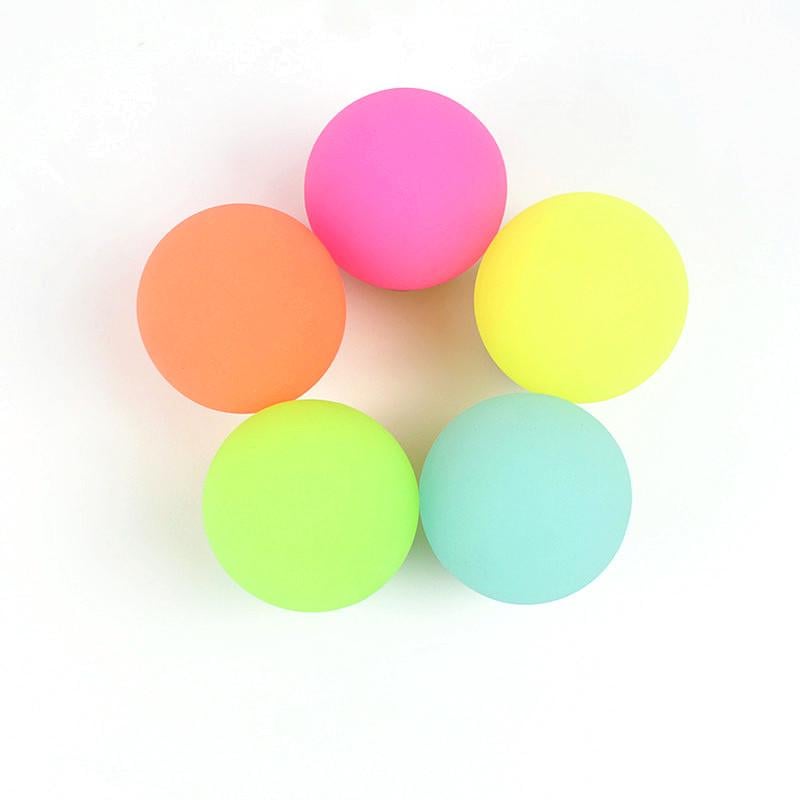 Мячик попрыгунчик неоновый 35 мм Зеленый (0490) - фото 2