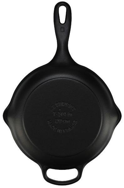 Сковорідка Le Creuset Satin D 20 см матеріал чавун Black (20182200000422) - фото 5