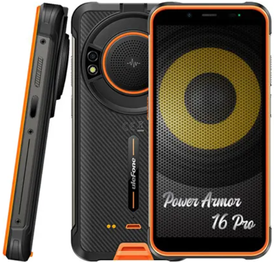 Смартфон UleFone Global Power Armor 16 Pro 4/64 Gb Orange (1706504561) - фото 5