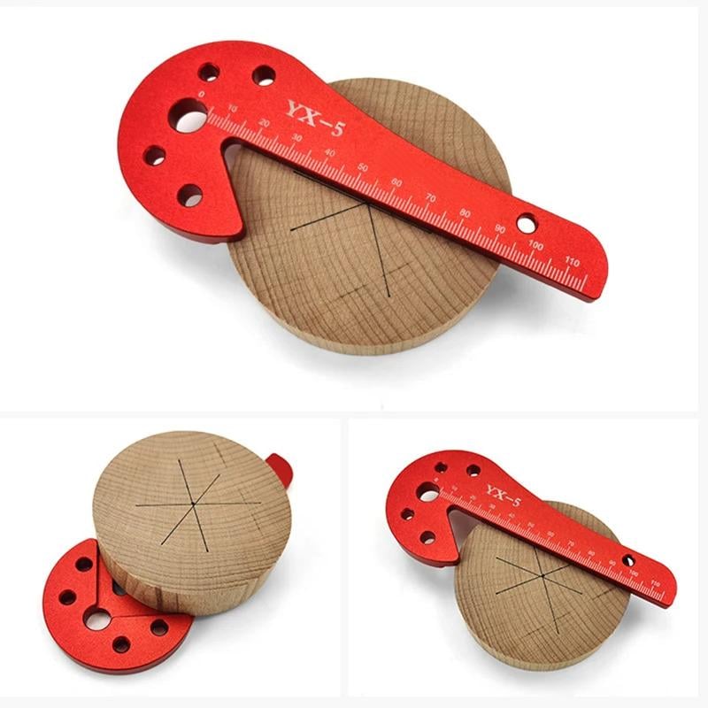 Линейка плотницкая с кругом и центроискателем 45/90° (138262) - фото 6 Линейка плотницкая с кругом и центроискателем 45/90° (138262) - фото 6