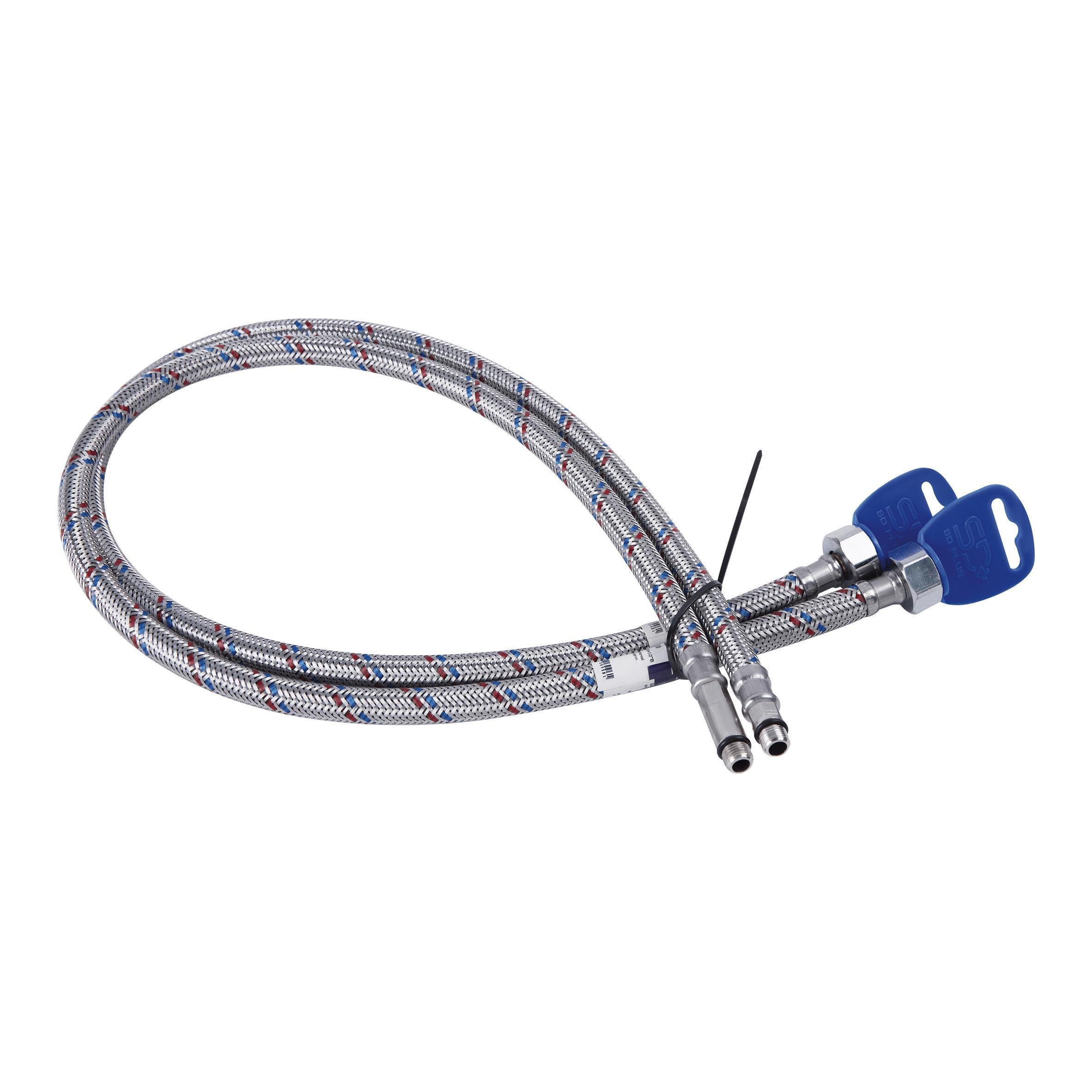 Подводка для воды гибкая SD Plus М10 пара 80 см (SD396W80)