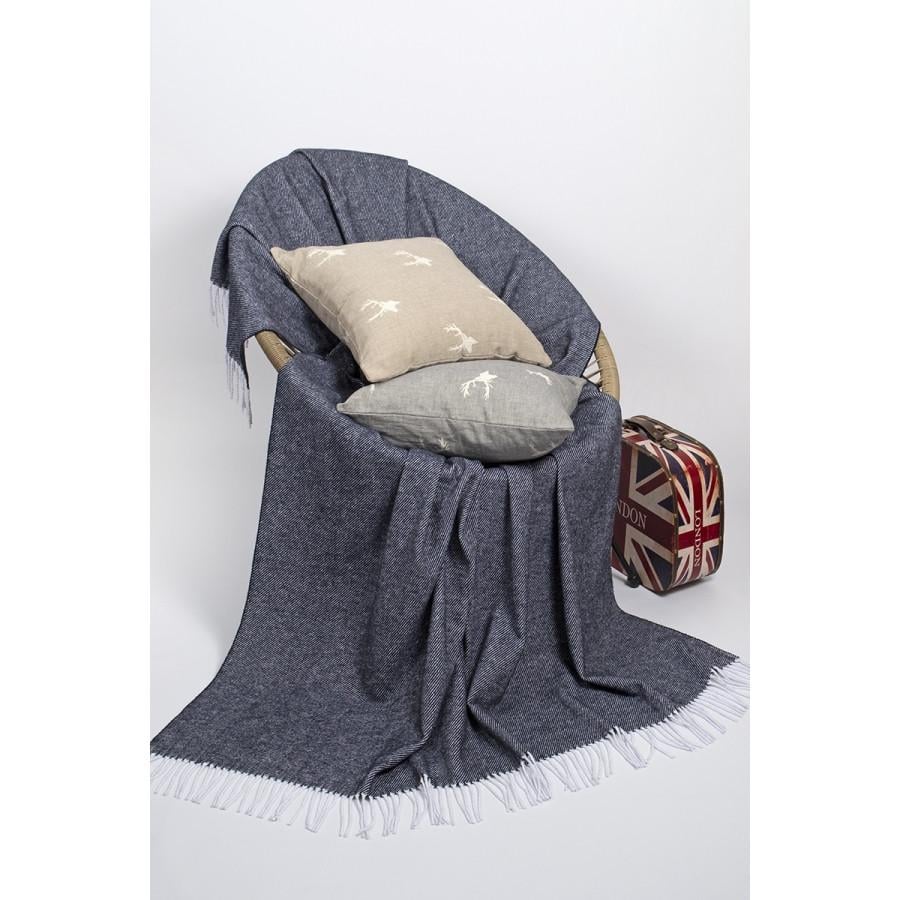 Плед Lotus Zeus Basic 140х200 Темно-синий (svt-2000022265058) - фото 2 Плед Lotus Zeus Basic 140х200 Темно-синий (svt-2000022265058) - фото 2