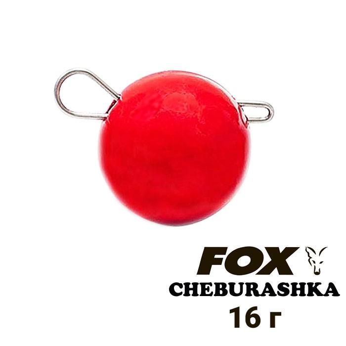 Груз свинцовый Fox Чебурашка 16 г Красный (8587) - фото 2