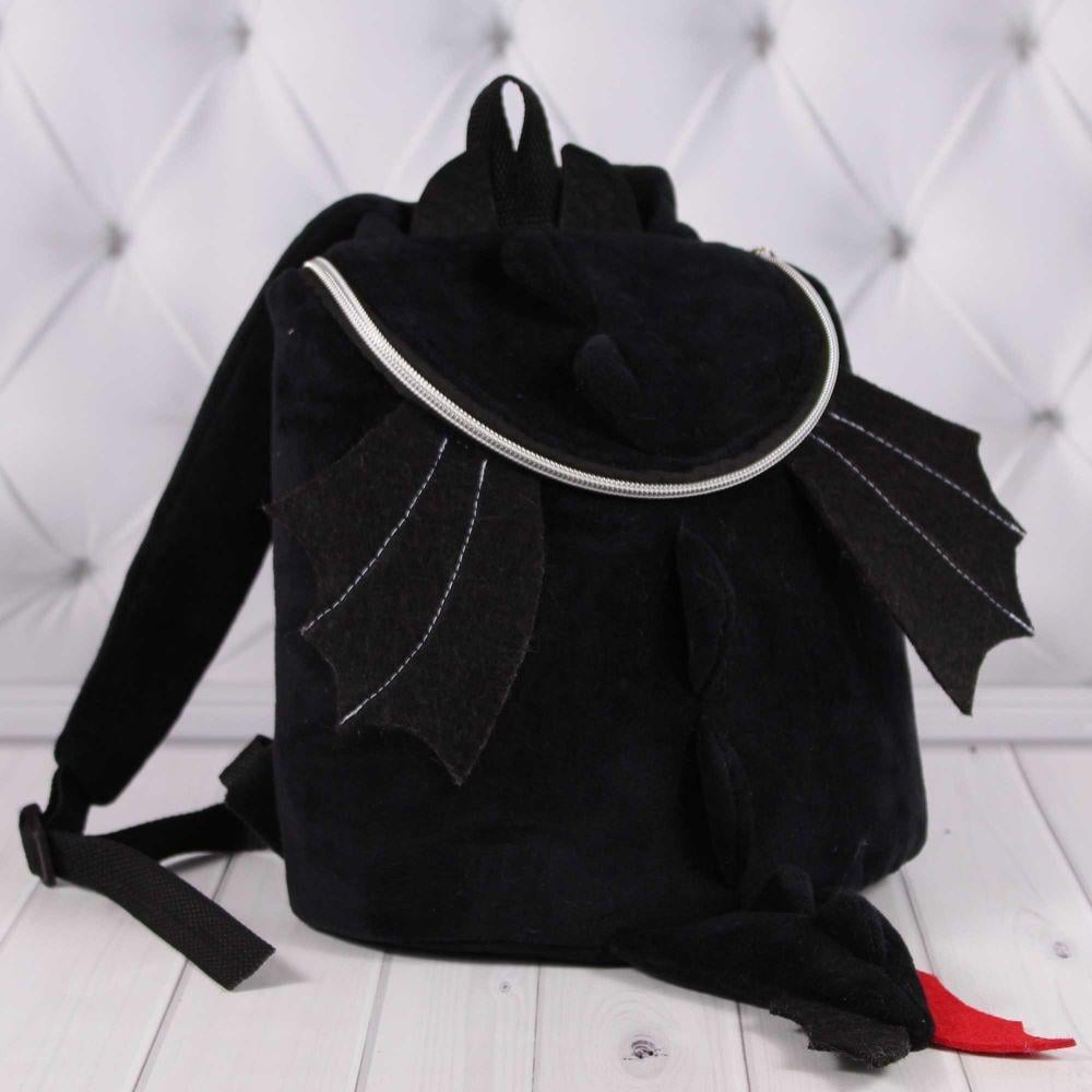 Детский рюкзак Копица дракон Беззубик Ночная Фурия (5722)