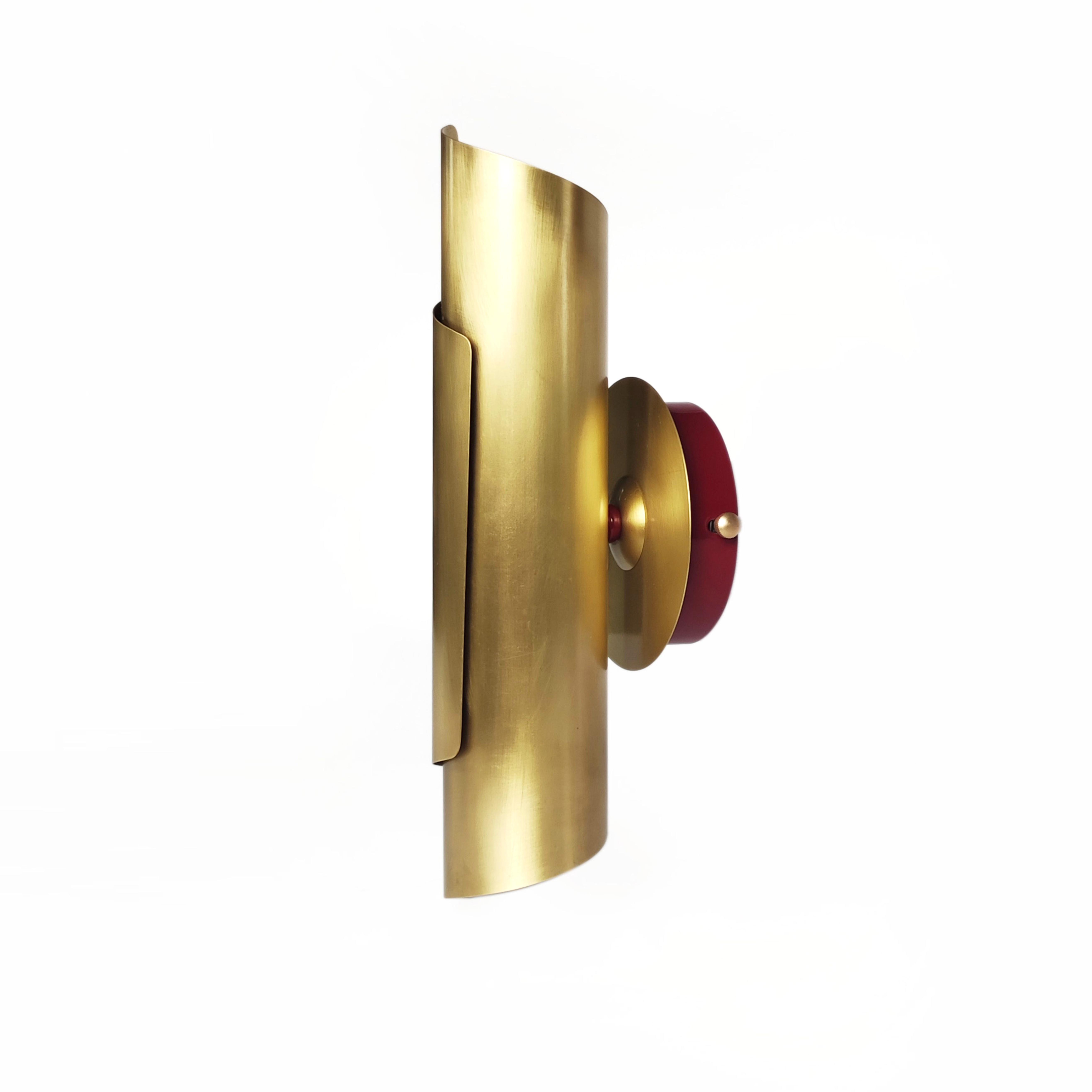 Настенный светильник двойной из латуни Gaff Design Brass White (BRASS17) - фото 3