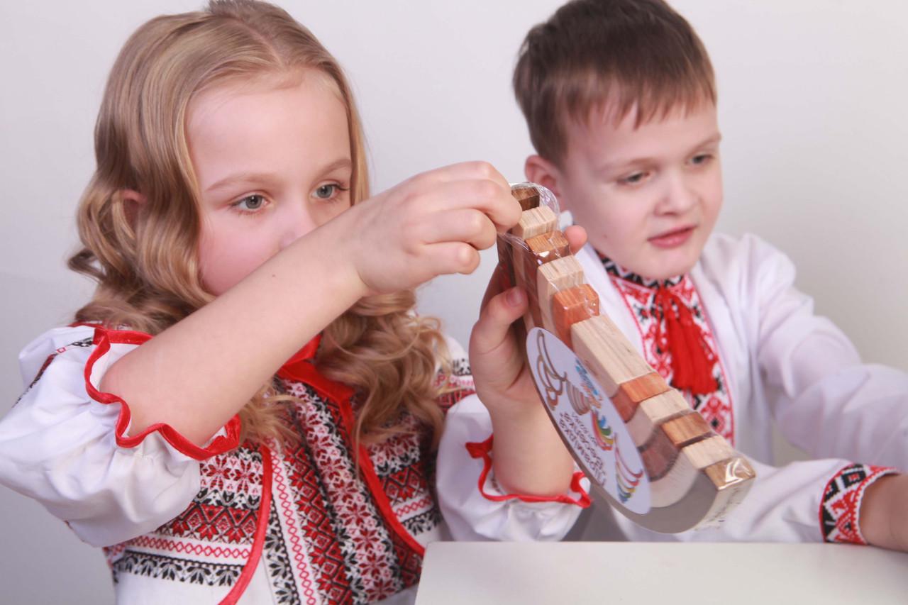 Пирамидка HEGA Радуга оттенки дерева (61) - фото 4 Пирамидка HEGA Радуга оттенки дерева (61) - фото 4