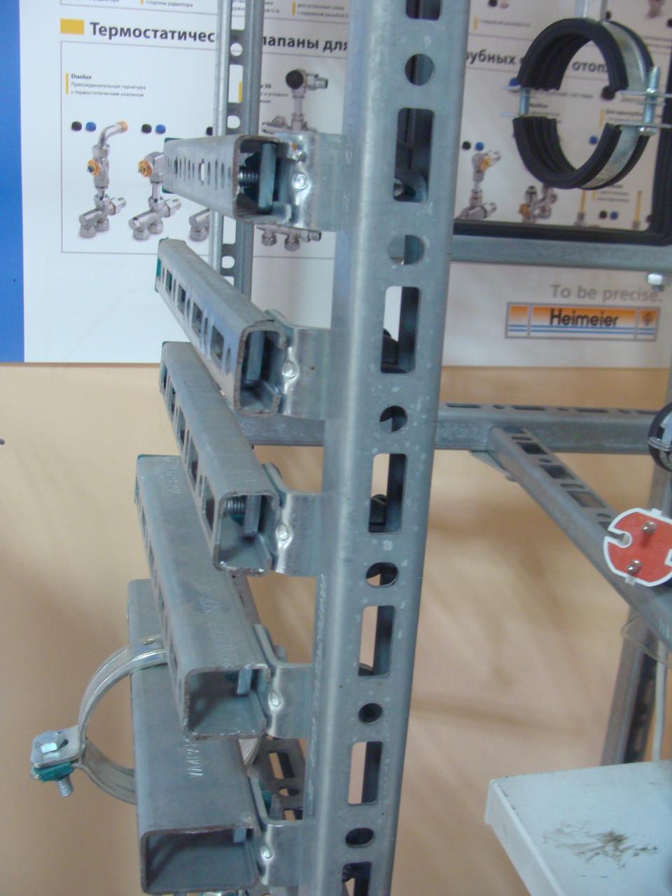 Профиль монтажный BIS RapidRail 27x18x1,2 мм 2 м - фото 2