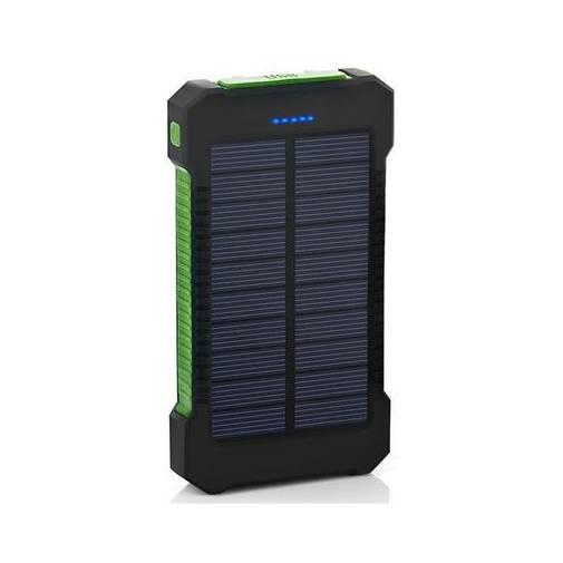 Сонячна зарядка з повербанком Solar 20000 mAh у бронекорпусі