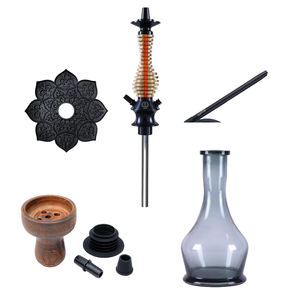 Кальян Karma Model 3.0 Mini Line с калаудом Оранжевый (1977330165)