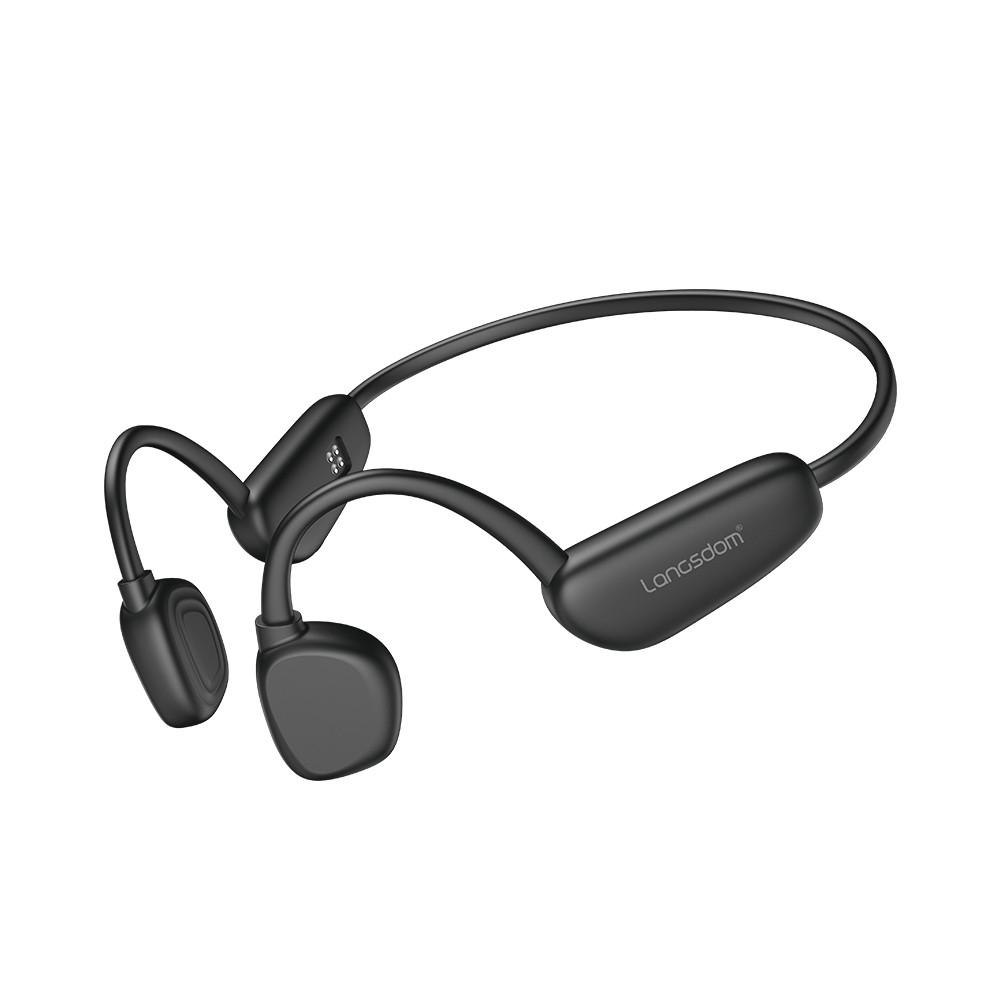 Наушники беспроводные Langsdom BE12 с костной проводимостью и встроенной памятью 32Gb Black Наушники беспроводные Langsdom BE12 с костной проводимостью и встроенной памятью 32Gb Black