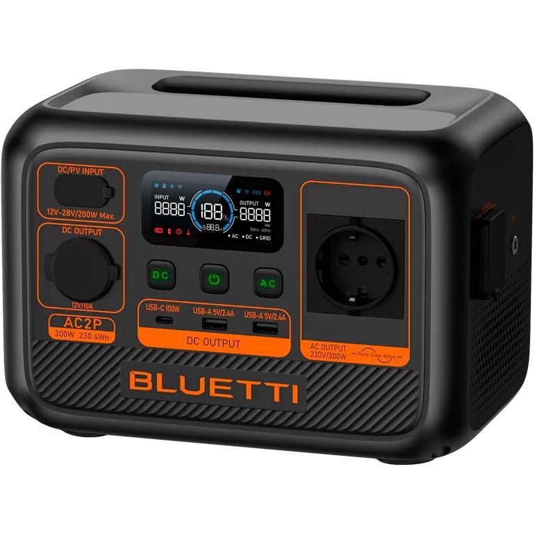 Зарядная станция BLUETTI Portable Power Station AC2P 300W (107084) - фото 5