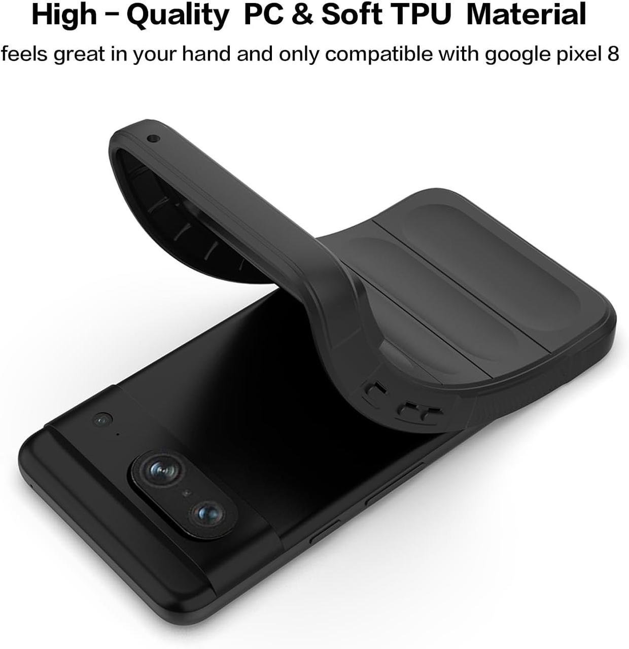 Чехол Ricco Phantom Shield для Google Pixel 8a (черный) - фото 4 Чехол Ricco Phantom Shield для Google Pixel 8a (черный) - фото 4