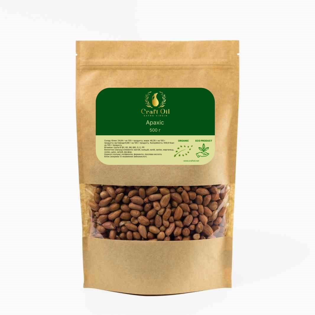 Арахис сырой CraftOil 500 г (2071043271)