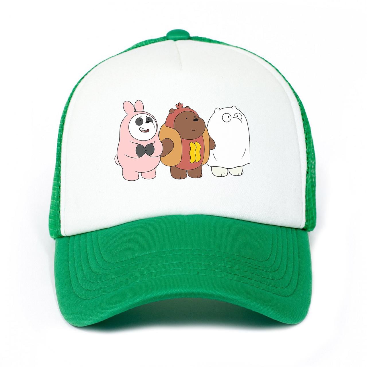 Кепка тракер дитяча We Bare Bears Зелений (33404-2905-KG)