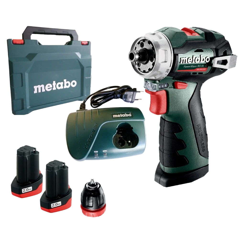 Дриль-шурупокрут безщітковий Metabo PowerMaxx BS BL Q акумуляторний (601749500)