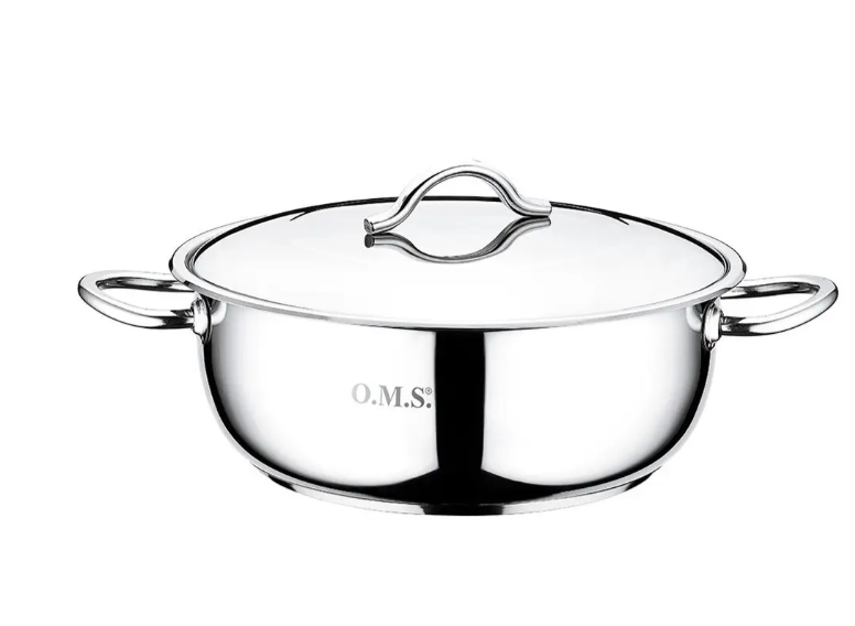 Каструля-стільник з кришкою OMS з нержавіючої сталі 9,7 л (33342892) Каструля-стільник з кришкою OMS з нержавіючої сталі 9,7 л (33342892)