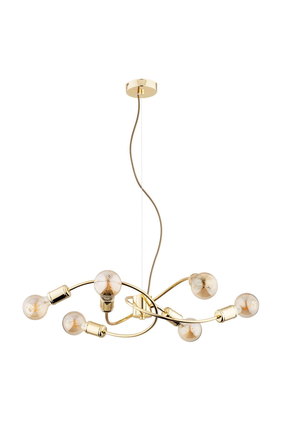 Люстра ALFA 63163 KARUZO 6xE27 60 Вт (23465724)