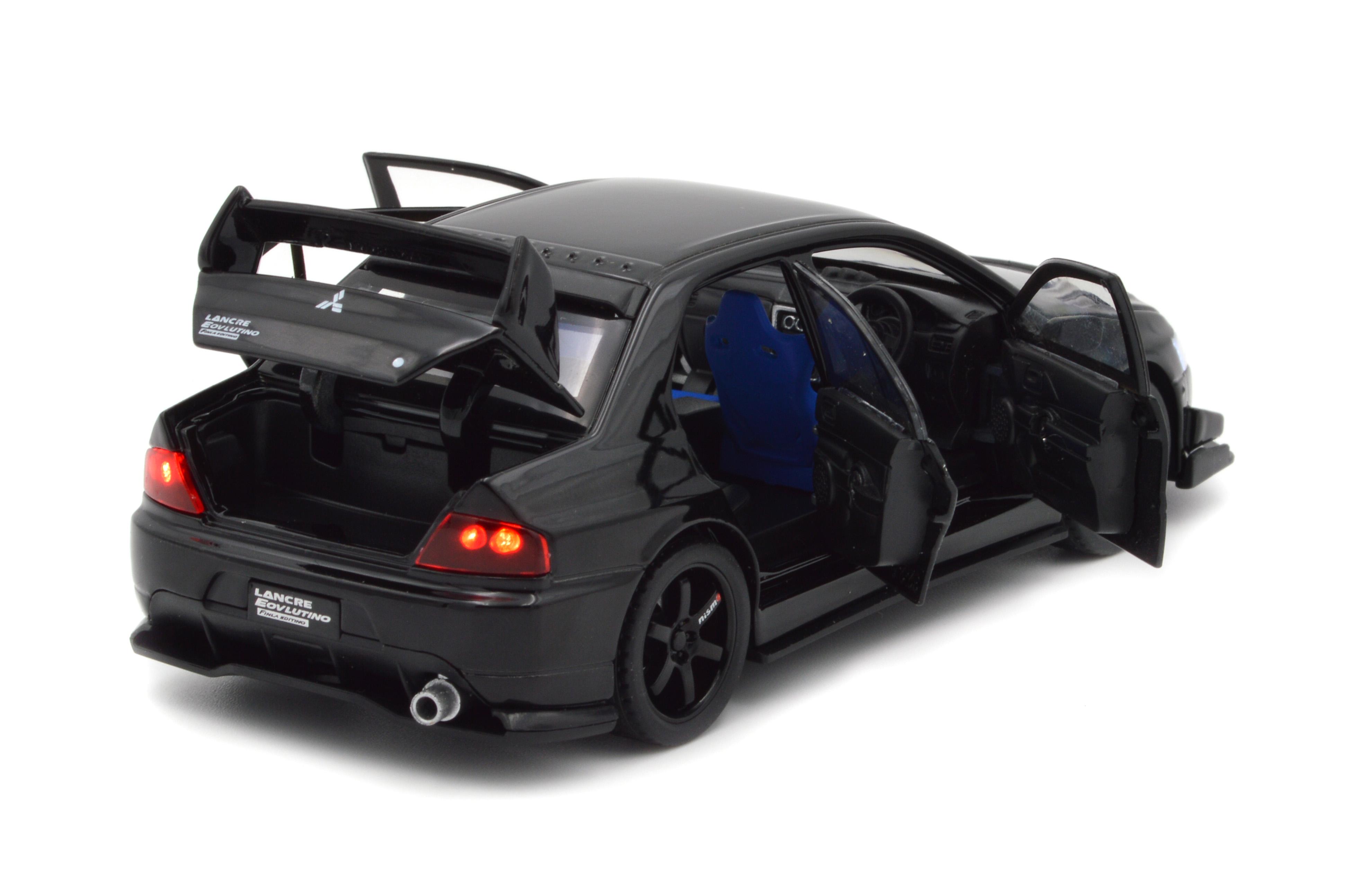 Іграшкова машинка металева Mitsubishi Lancer Evolution X 1:32 світло/звук/інерція/відкриваються двері (20651B) - фото 5 Іграшкова машинка металева Mitsubishi Lancer Evolution X 1:32 світло/звук/інерція/відкриваються двері (20651B) - фото 5